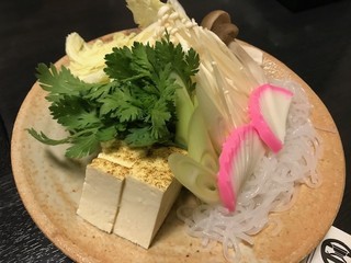 Nabetatsu - セットの野菜など