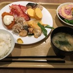 ホテルルートイン - バイキングの朝ごはん