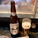 とり平 - ビンビール(大) 