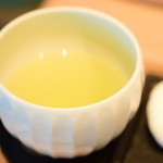 茶庭 然花抄院 - 【実ノ膳（秋季限定）@1,400円】玄米茶