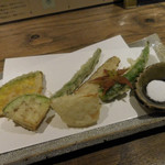 季節野菜の天ぷら