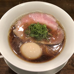 創作麺工房 鳴龍 - 「醤油拉麺」850円+味玉