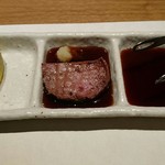 Nishimuraya - タレ2種と塩レモン