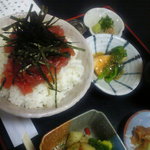 浜潮 - 中落ち丼定食３