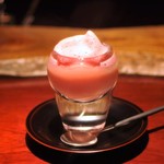 バー ル・サロン - 桃のカクテル