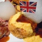 ラ プランシュ - 大人のお子様ランチのオムライス