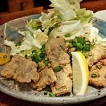鉄砲町わびすけ - 豚バラの竜田揚げ