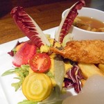 ラ プランシュ - 大人のお子様ランチのサラダ