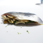 レフェルヴェソンス - 〆秋刀魚、松茸、蓮根餅、すだち