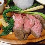 ラ プランシュ - 欲張り肉プレートの牛肉