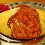 亀の家食堂 - もうお馴染みオムライス♪
