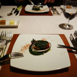 ラ・ターブル・ド・プロヴァンス - 姫鮑の香草バター焼き。