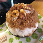 雪みるく - 塩キャラメルナッツ&バナナ（ハーフ）