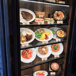 ドトール珈琲農園 - 1階入り口のサンプルメニュー