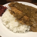 Pentatsu - カツカレー 700円
      ミニラーメン 350円