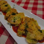 ビストロ アオキ - 鮭とタラのピカタ