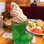 コメダ珈琲店 - クリームソーダ