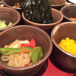 Gokokutei - 前菜の小鉢盛り合わせ