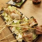 鶏と豚の縁処 ゆうな - 野菜串