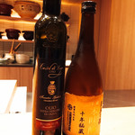 肉割烹 上 - デザートにオリーブオイルとか