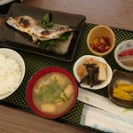 Okueigenji keiryuunosato - 岩魚塩焼き定食