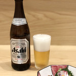 阿波座 なが友 - 瓶ビール('18.9月中旬)