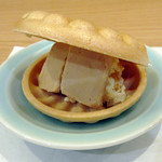 フォアグラ味噌漬けもなか('18.9月中旬)