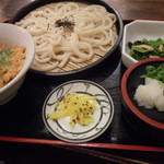 やきとり居食屋　もり - ざるうどん定食