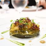 村上開新堂 レストラン - 鮑と賀茂茄子