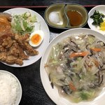 Nishiya - 皿うどん定食750円税込み