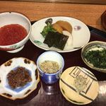 日本料理 太月 - 新米のお供は豪華です