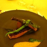 クイーン・アリス - サーモンの笹焼き  美味しかった～♪