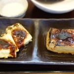 豆厨ゆばせい - ゆば田楽。鶏肉のような味