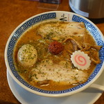 Karami So Ramen Fukurou - からみそラーメンと半熟卵
