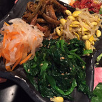 万両 - ナムル盛合せ