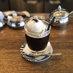 コーヒーハウス ニシヤ - エスプレッソロックスタイルフロート（650円）税込