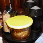 らーめんでぽっと - 調味料類