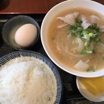 Miruki Uei - 朝定食の豚汁定食 450円(税込)