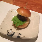 焼鳥YAMATO - ミニつくねバーガー