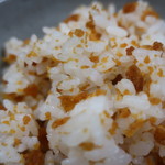 美国観光ハウス - 焼きウニご飯アップ。