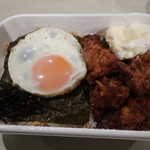 ラッキーピエロ - チャイニーズチキン２段のり弁当