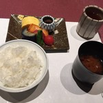 いまい - 焼き物八寸 飯物