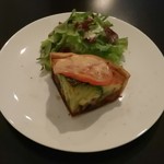 ベルアン - 野菜のキッシュサラダ添え