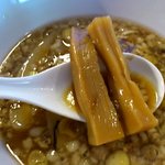 つけ麺NIJINOITO - 2011/09メンマ歯応え良し