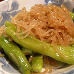 ゴロベエ - （2011/8月）白滝としし唐のきんぴら