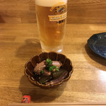居酒屋山さん - ビールとお通し