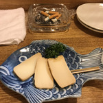 居酒屋山さん - これも定番クリームチーズの味噌漬け