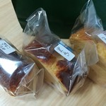 コアンドカフェ - パウンドケーキセット500円(県庁朝市にて購入)