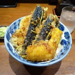 下町天丼　秋光 - ちょっと上から