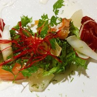 アラゴスタ - ノルウェーサーモンのマリナート彩り野菜のインサラータ